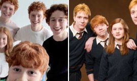 HBO’nun “Harry Potter” Dizisinin Yeni Weasley Ailesinden İlk Kare!